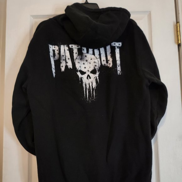 Men's Howitzer Patriot Punisher Zip Hooded jacket Large - Picture 1 of 2